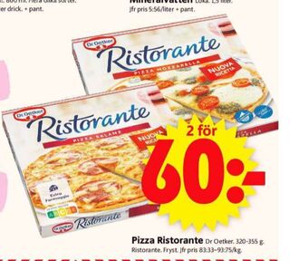 ICA Supermarket Ristorante pizza erbjuda