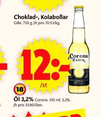 ICA Supermarket Corona extra specialöl erbjuda