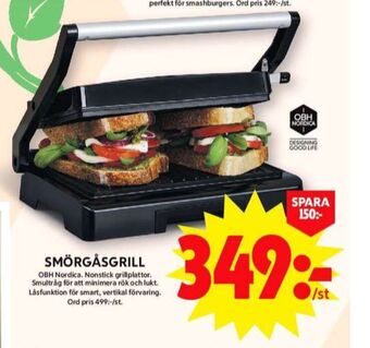 Obh nordica smörgåsgrill