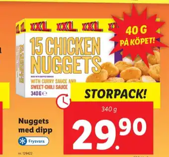 Lidl 1001 delights kycklingnuggets erbjuda