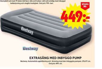 ICA Maxi Bestway luftmadrass erbjuda