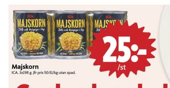 ICA Nära Ica majs erbjuda