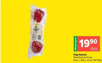 Coop Extra Coop paprika erbjuda