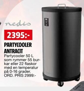 PARTYCOOLER ANTRACIT