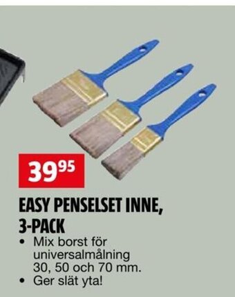 Bauhaus EASY PENSELSET INNE, 3-PACK erbjuda