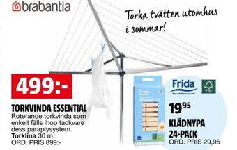Bauhaus TORKVINDA ESSENTIAL erbjuda