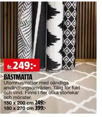 Bauhaus BASTMATTA erbjuda
