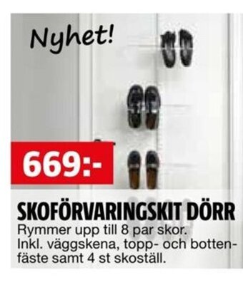 SKOFÖRVARINGSKIT DÖRR