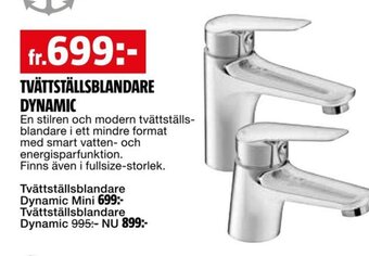 Bauhaus TVÄTTSTÄLLSBLANDARE DYNAMIC erbjuda