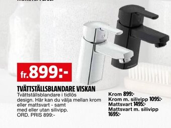 Bauhaus TVÄTTSTÄLLSBLANDARE VISKAN erbjuda