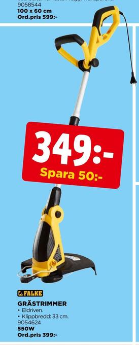 Jem&Fix Grästrimmer erbjuda