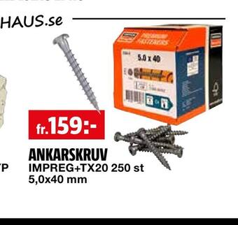Bauhaus Ankarskruv erbjuda
