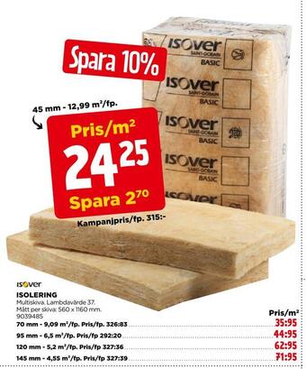 Jem&Fix Isolering erbjuda