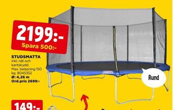 Jem&Fix Studsmatta erbjuda