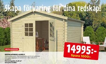 Jem&Fix Redskapsbod aurely erbjuda