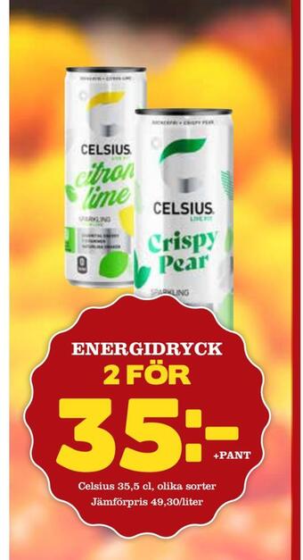 Bonum Matmarknad Energidryck erbjuda