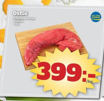 Bonum Matmarknad Oxfilé erbjuda