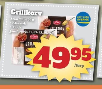Bonum Matmarknad Grillkorv erbjuda