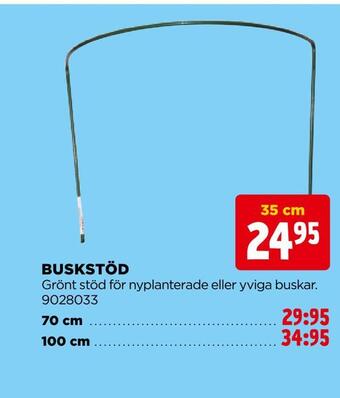Jem&Fix Buskstöd erbjuda