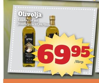 Bonum Matmarknad Olivolja erbjuda