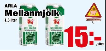 Matdax Mellanmjölk erbjuda