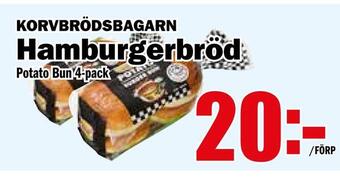 Matdax Hamburgerbröd erbjuda