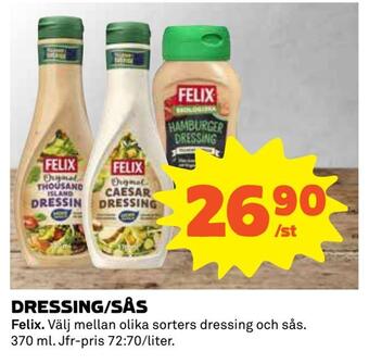 Coop Daglivs Dressing/sås erbjuda