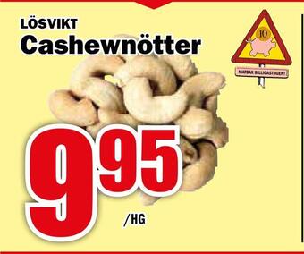 Matdax Cashewnötter erbjuda