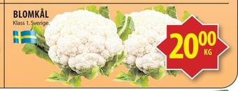 Matvärlden Tensta Blomkål erbjuda