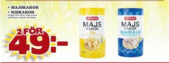 Majskakor • riskakor