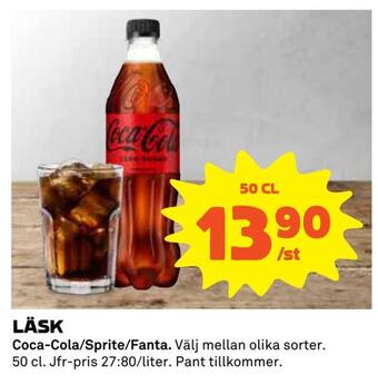 Coop Daglivs Läsk erbjuda