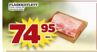 Din Mat Fläskkotlett erbjuda