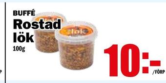 Matdax Rostad lök erbjuda
