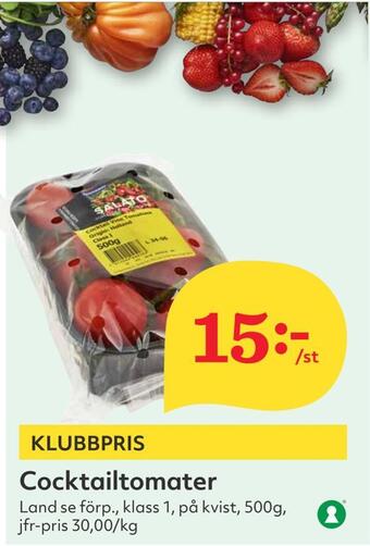 Hemköp Cocktailtomater erbjuda
