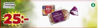 Din Mat Rågform • rågkusar erbjuda