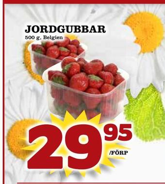 Supergrossen Jordgubbar erbjuda
