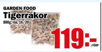 Matdax Tigerräkor erbjuda