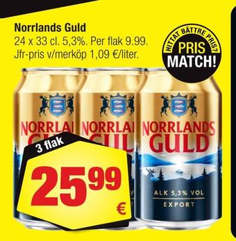 Calle Norrlands guld erbjuda