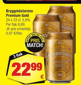 Calle Bryggmästarens premium gold erbjuda