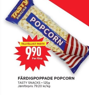 Willys FÄRDIGPOPPADE POPCORN erbjuda