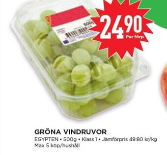 Willys GRÖNA VINDRUVOR erbjuda