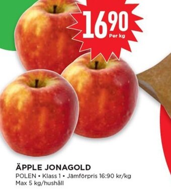 Willys ÄPPLE JONAGOLD erbjuda