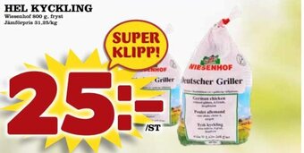Nya Pulsen HEL KYCKLING erbjuda