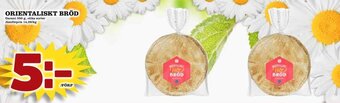 Nya Pulsen ORIENTALISKT BRÖD erbjuda