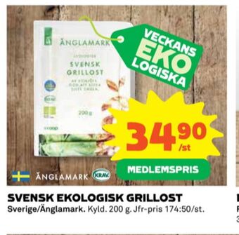 Coop Ängens grillost erbjuda