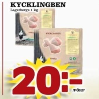 Matdax Lagerbergs kycklingben erbjuda
