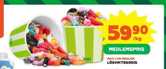 Coop Coop lösviktsgodis erbjuda