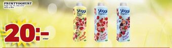 Matdax Yoggi yoghurt erbjuda