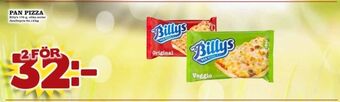 Matdax Billys pizza erbjuda
