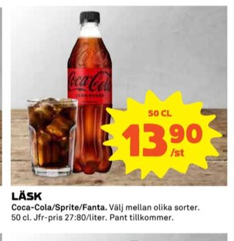 Coop Coca cola läskedryck erbjuda